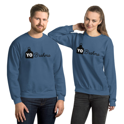 Yo Brahma Ear Tag Crew Neck Sweatshirt