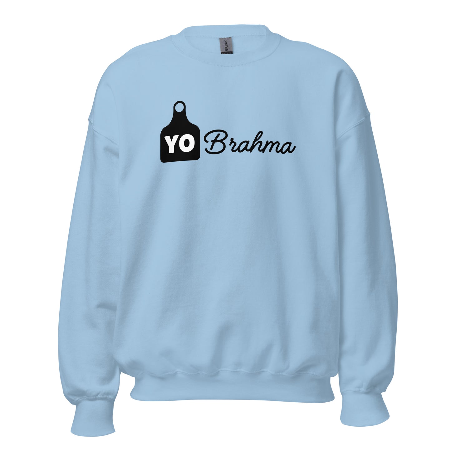 Yo Brahma Ear Tag Crew Neck Sweatshirt