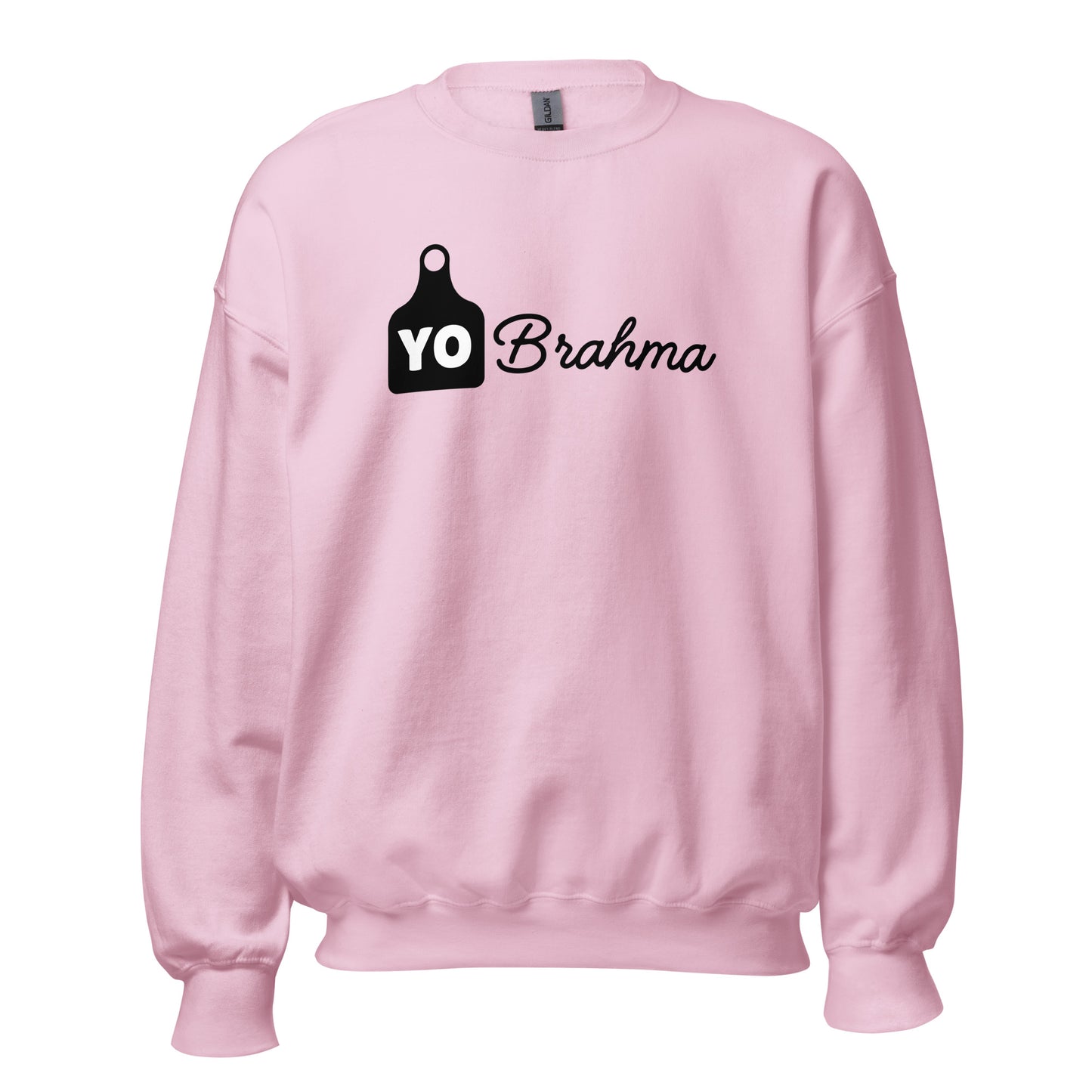 Yo Brahma Ear Tag Crew Neck Sweatshirt