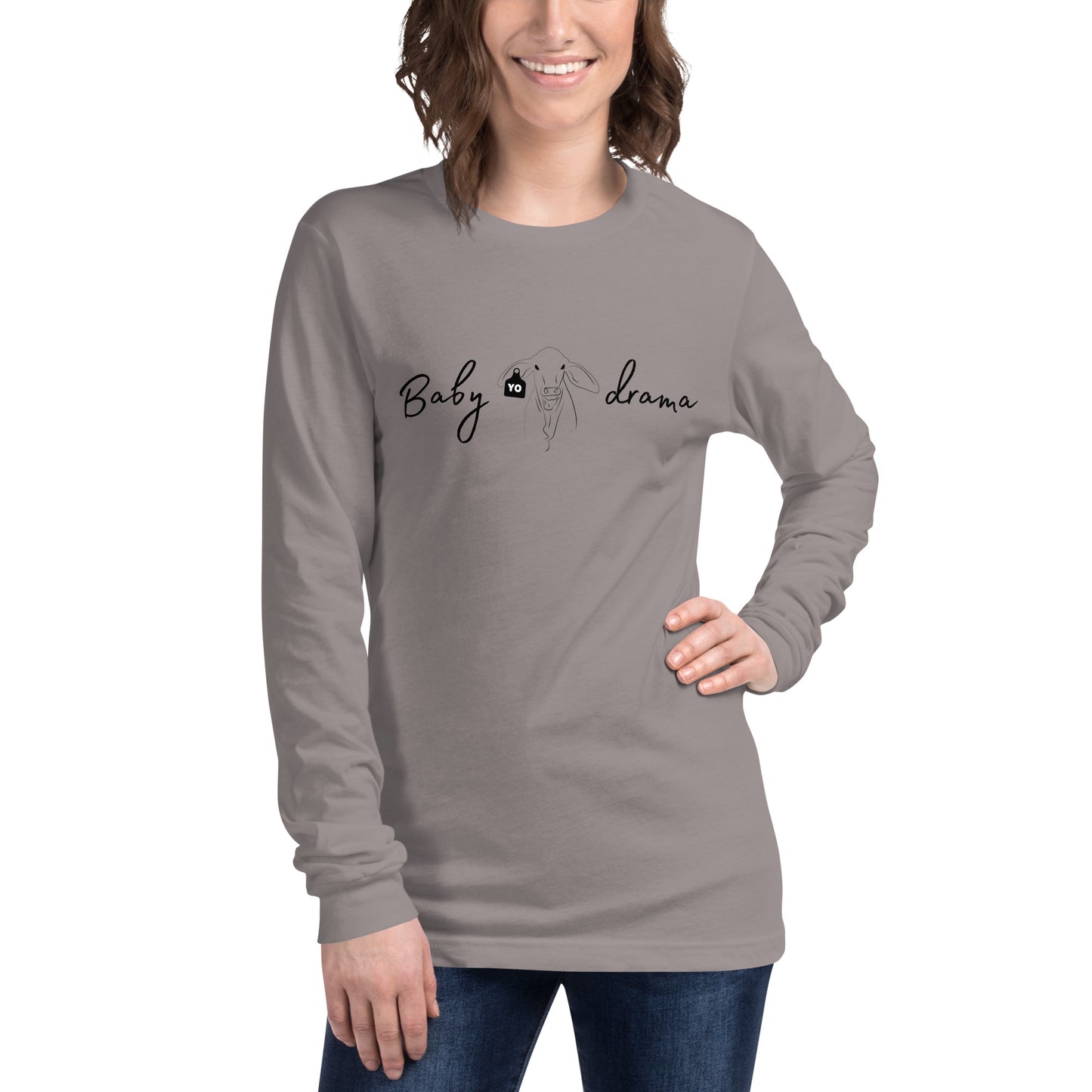 Baby Brahma Drama Long Sleeve T Shirt