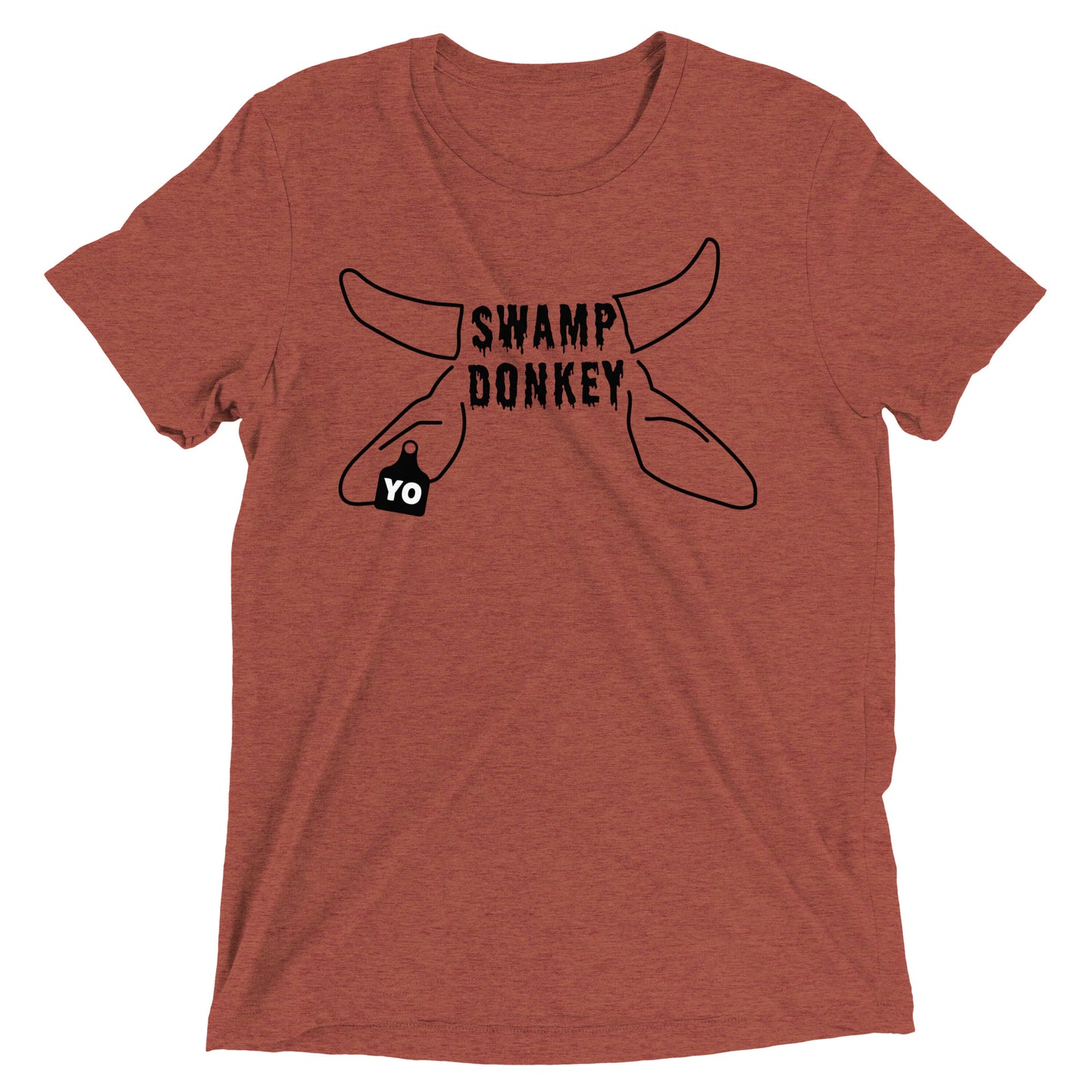 Swamp Donkey Tri-Blend Short Sleeve T Shirt