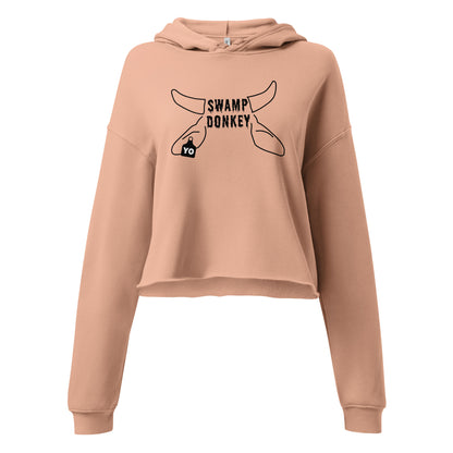 Swamp Donkey Crop Hoodie