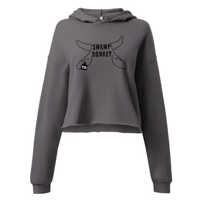 Swamp Donkey Crop Hoodie