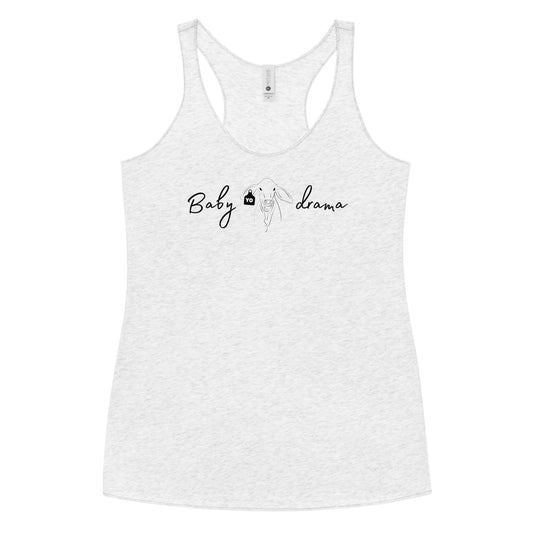 Baby Brahma Drama Women's Racerback Tank Top